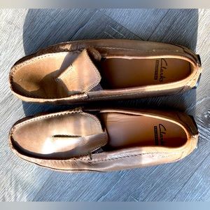 Clarks Collection Ultimate Comfort Mens Brown Loafers